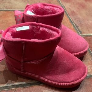 bebe Pink Kids Slippers